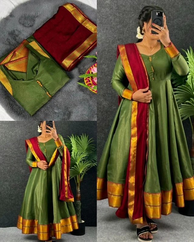New Super Trendy Traditional Outfit - Green, 3XL