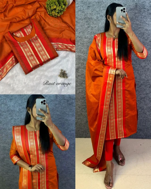 New Super Trendy Traditional Outfit
- Orange, 3XL