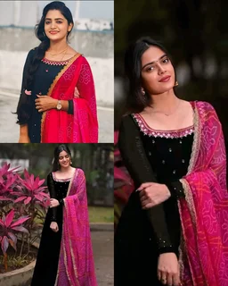 Uniquely Embriodry designed with full sleeves And Full Cut Dupatta . It is giving perfect stylish look for this season - Green, S