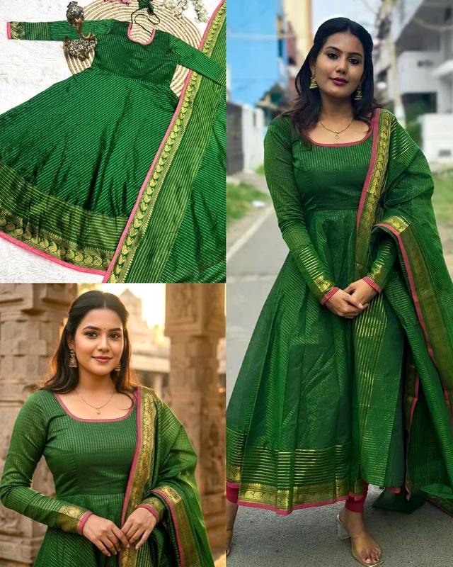 New Super Trendy Traditional Outfit
- M, Green