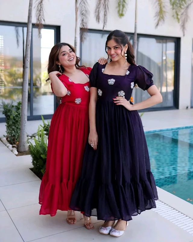 PREMIUM READYMADE DESIGNER GOWN COLLECTIONS
- 2XL, Cherry Pie