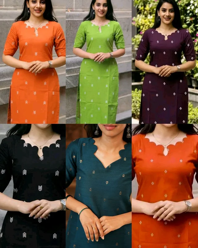 Elegant Cotton Printed Kurti
- XS, Rose of Sharon