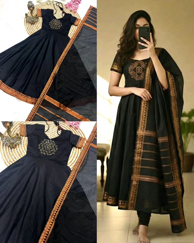 New Super Trendy Traditional Outfit
- L, Black