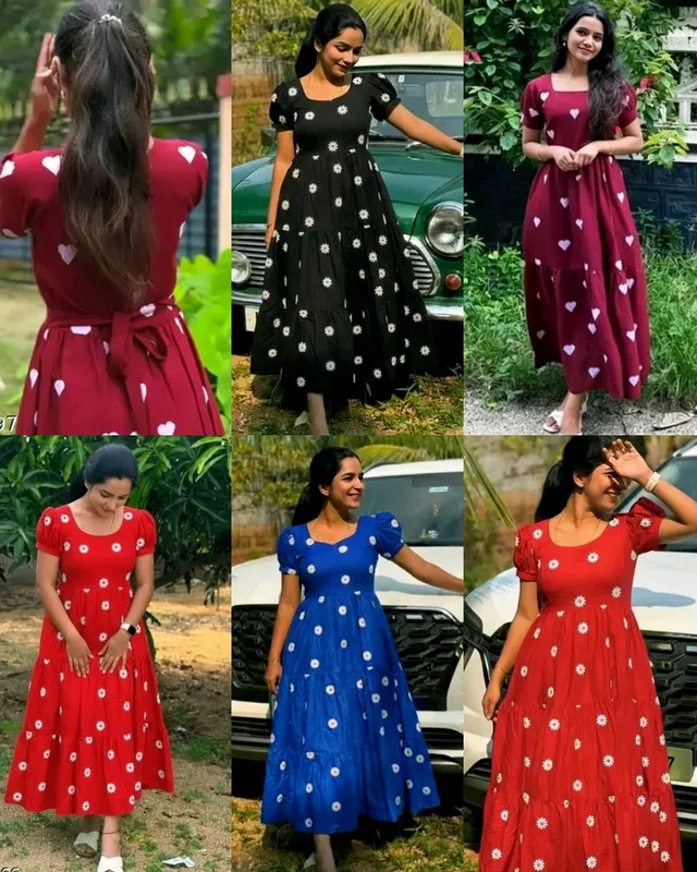 Heart & Flower Special Gorgeous Gown - L, Green