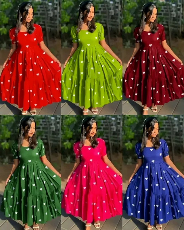 Heart & Flower Special Gorgeous Gown - 2XL, Maroon