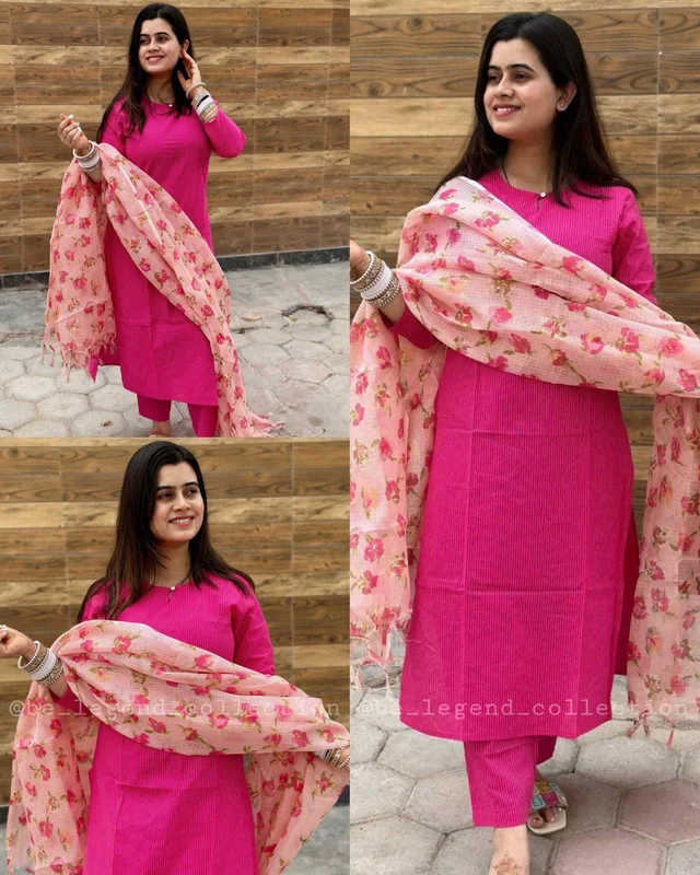 Attractive Rayon Kurti Palazzo With Kota Doori Duppatta Set - 4XL
