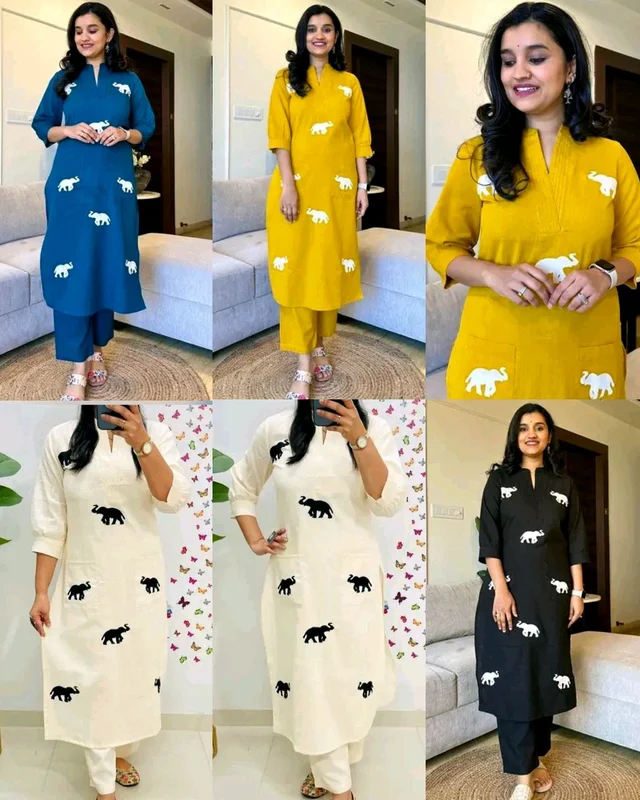 Trendy daily college & office wear Co-ord Set outfit relaxed & comfort fit
- 2XL, Yellow