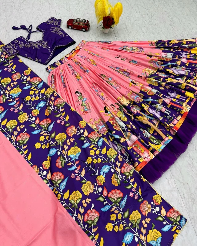 Launching Wedding wear Lehenga Choli With Cancan
- 2XL, Sundown