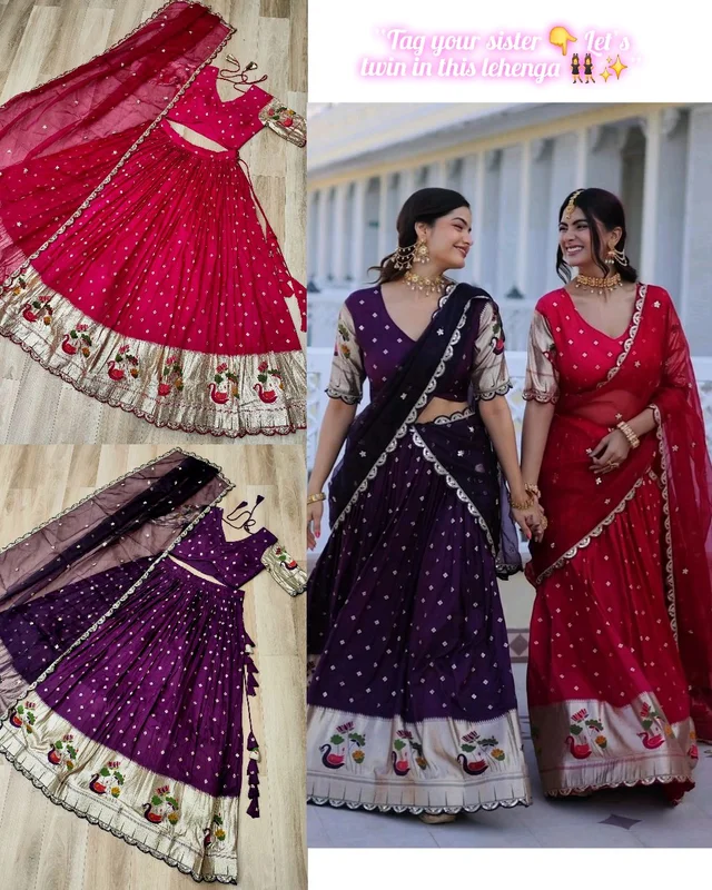 LEHENGALOVE - Rani Pink