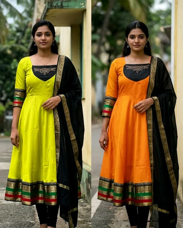 New Super Trendy Traditional Outfit - L, Chartreuse Yellow