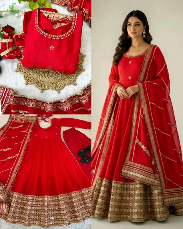 Trendy Festival Design Outfits - M, Red