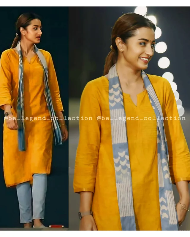 96 Movie Trisha Mam Kurti Set - 2XL