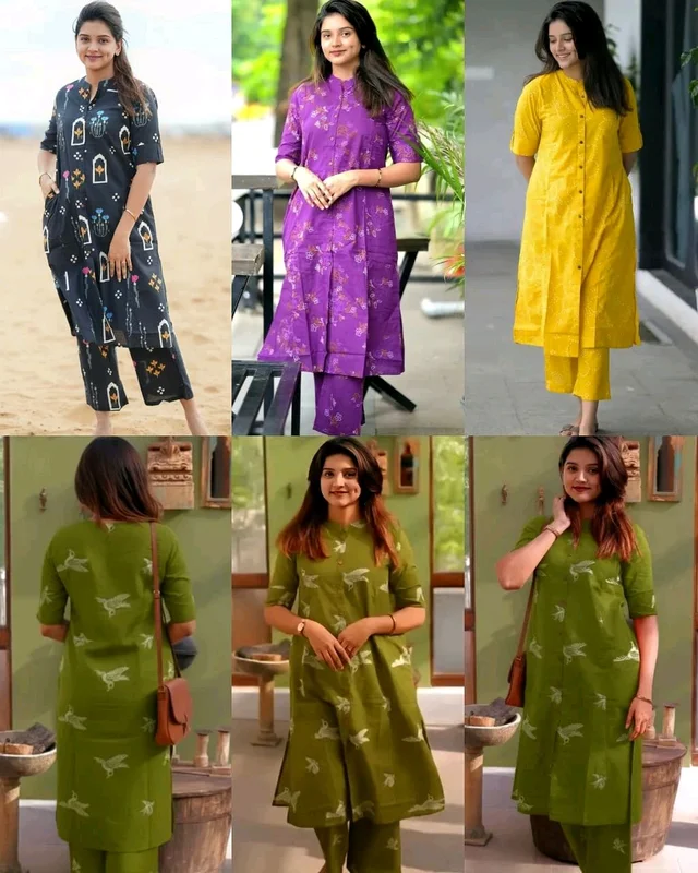 Trendy daily college & office wear Co-ord Set outfit relaxed & comfort fit
- L, Verdun Green