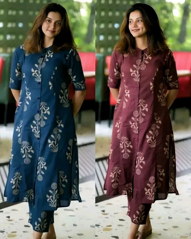 Trendy daily college & office wear Co-ord Set outfit relaxed & comfort fit
- 2XL, Navy Blue