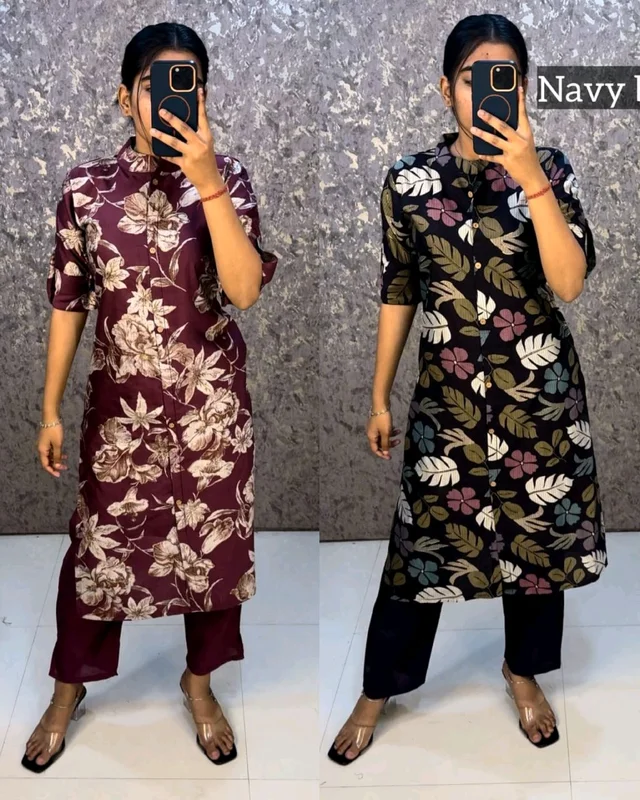 Trendy daily college & office wear Co-ord Set outfit relaxed & comfort fit
- M, Purple