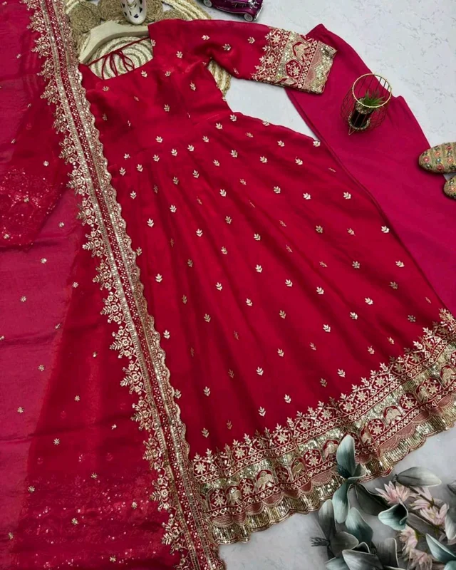 NEW Launching Designer Party Wear Look Collection
- XL, Guardsman Red