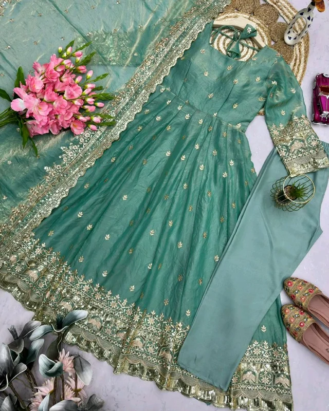 NEW Launching Designer Party Wear Look Collection
- XL, Teal