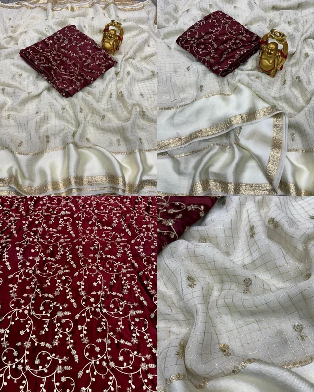 Launch Grand party wear saree in original viscos material