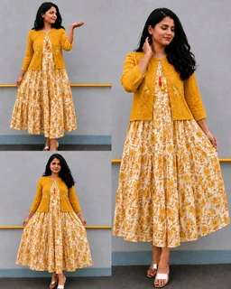 Stylish Party Wear Coat with Inner
- S, Pink