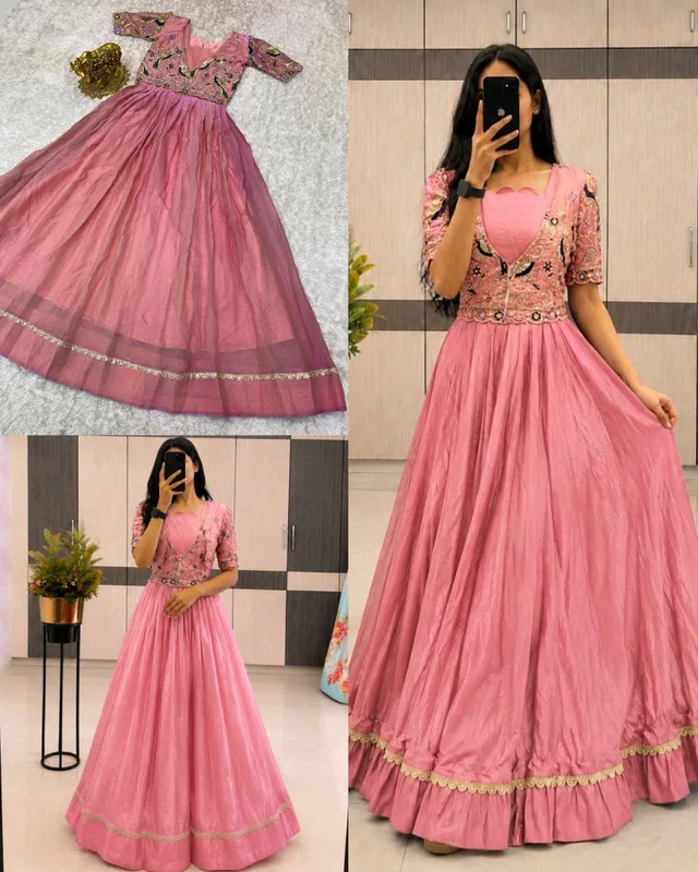 NEW LAUNCHING JACKET & GOWN - XL, Pink