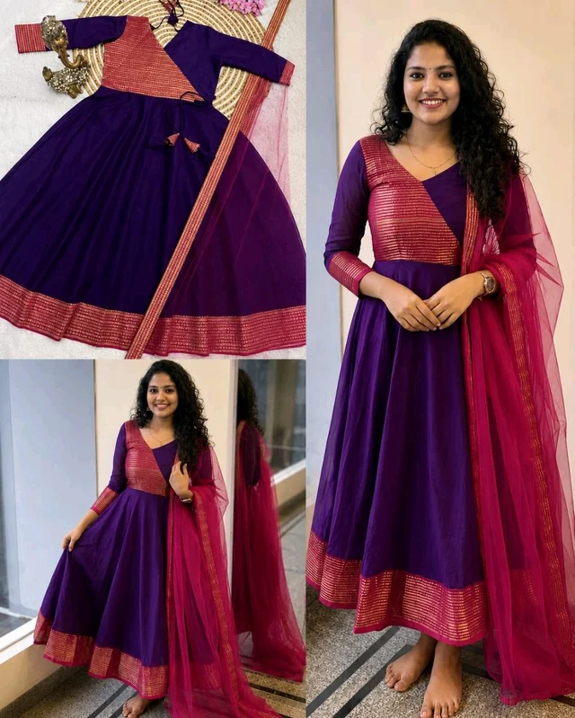 Stylish New Super Trendy Traditional Outfit
- 3XL, Purple