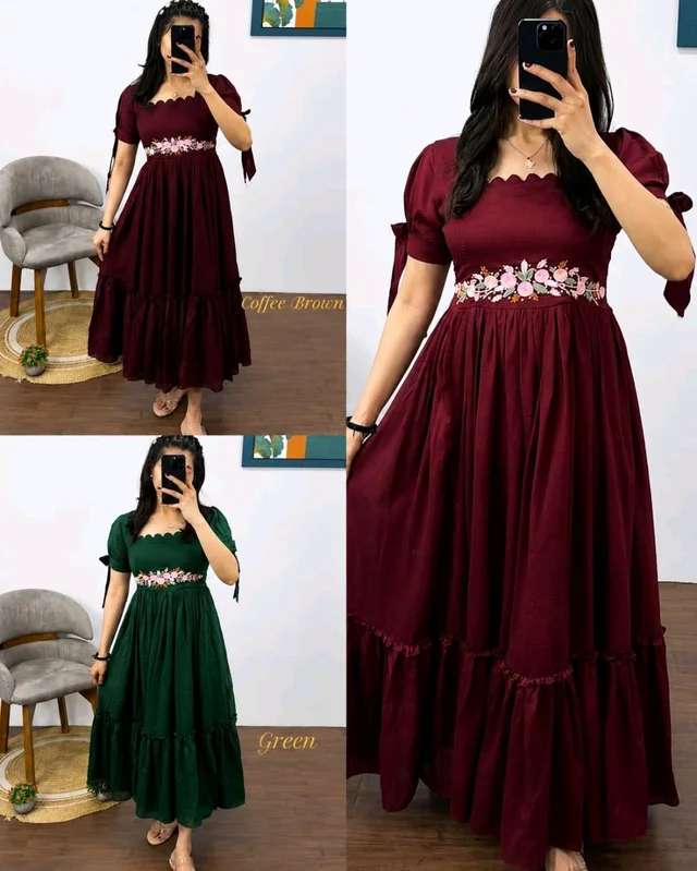 Launching exclusive party wear collection
- 2XL, Wine