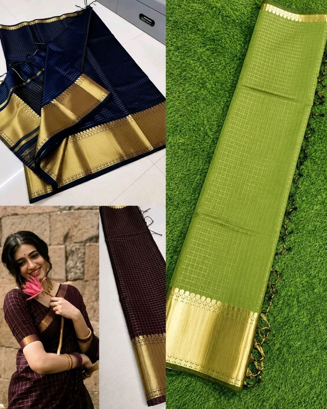 BANARSI CELEBRITY INSPIRED SOFT SILK SAREE
- Pigment Indigo
