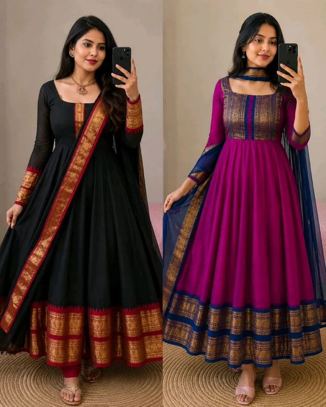 Trendy Tradational Anarkali Collection
- 3XL, Pink