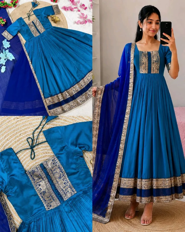 Trendy Tradational Anarkali Collection
- L