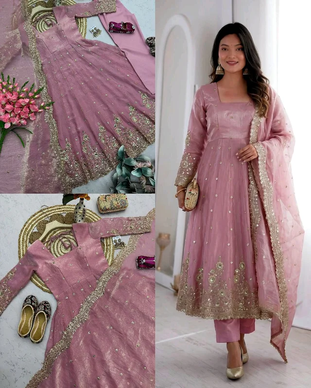 NEW Launching 9 Colours In Designer Party Wear Look Collection
- S, Pink