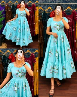Super Hit Beautiful Premium Embroidery Puff Hand Midi
- L, Maroon