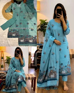 Elevate your style with this stunning pure jamdani cotton Kurti set with beautiful pichwal zari work and beautiful zari weaving dupatta and same jamdani cotton pant
- M, Yellow