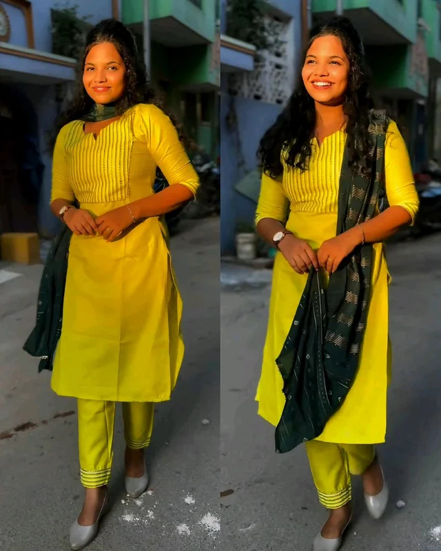 Trendy Attractive Kurta Bottom With Dupatta For Women - M