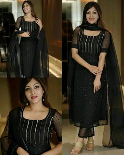 Pretty Women Kurta Sets - Light Wisteria, M