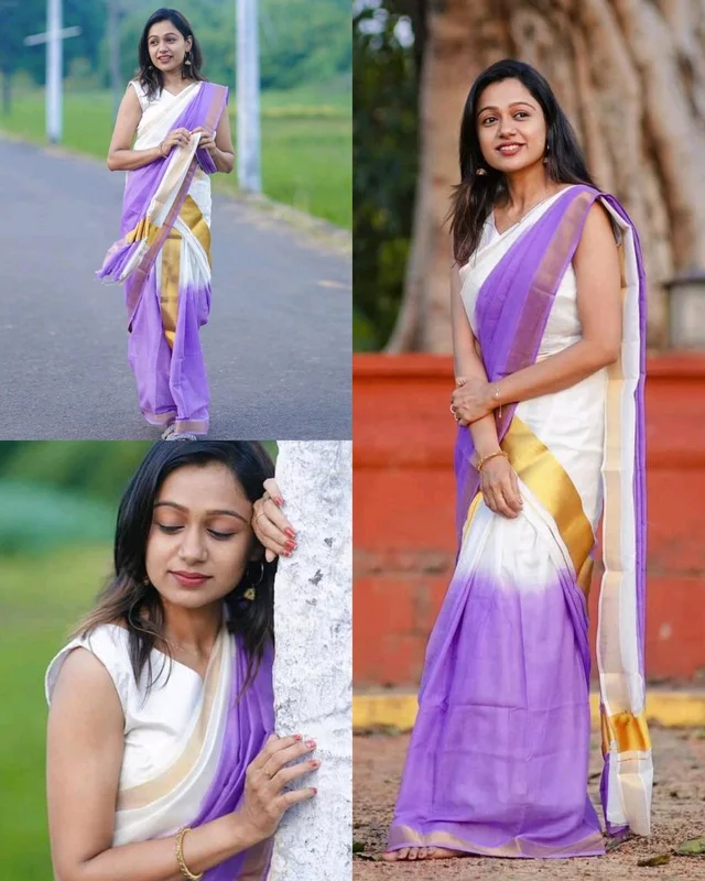 ONAM SPECIAL - Electric Violet, Free Size