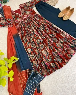 New Special Party wear Aliya cut Dresses - S, Red