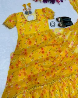 30Sec Gown Saree - 2XL