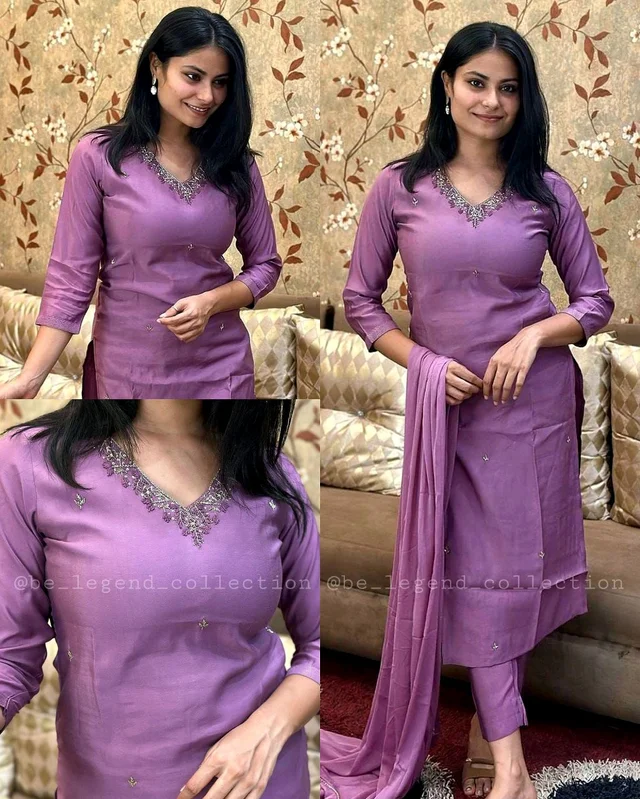 Beautiful Dreamy Elegant Suit - Mauve, 3XL