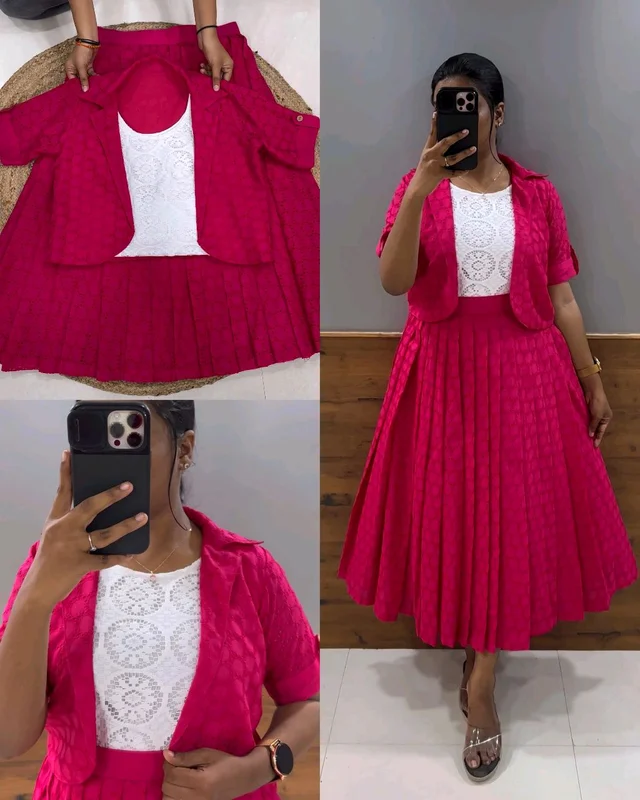 Boss lady HAKOBA set 😍 - Pink, L