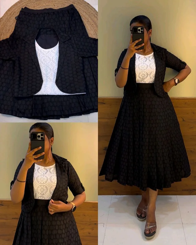Boss lady HAKOBA set 😍 - Black, 3XL
