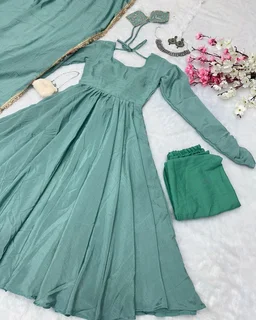 Premium Festivel Anarkali - Trinidad, XS