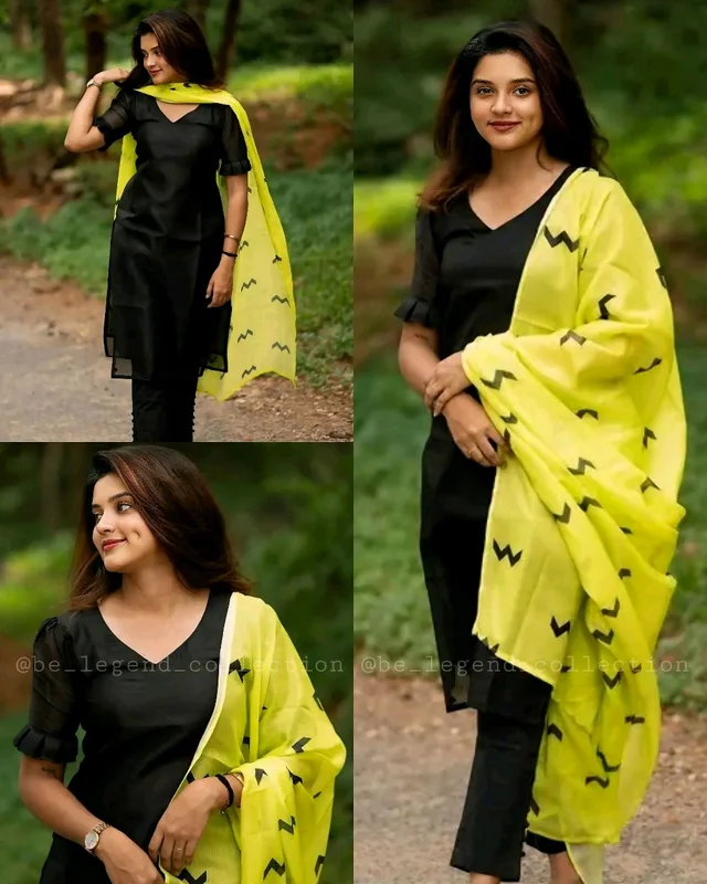 Trendy Design Diwali New Collection Kurti with Dupatta - XL