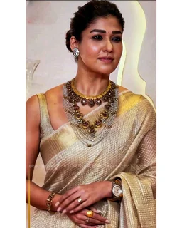 Ambani wedding Nayanthara mam Inspired saree - Unstitch