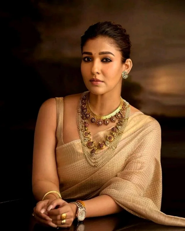 Ambani wedding Nayanthara mam Inspired saree - Unstitch