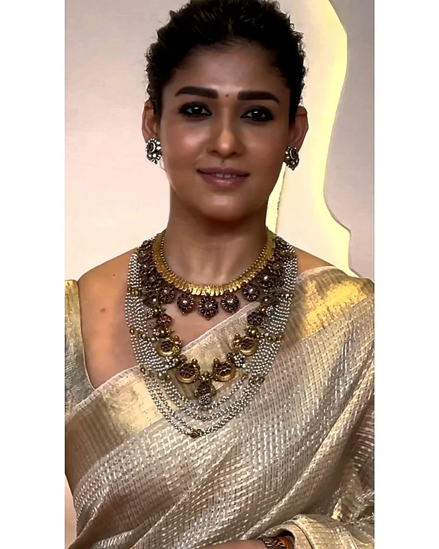 Ambani wedding Nayanthara mam Inspired saree - Unstitch