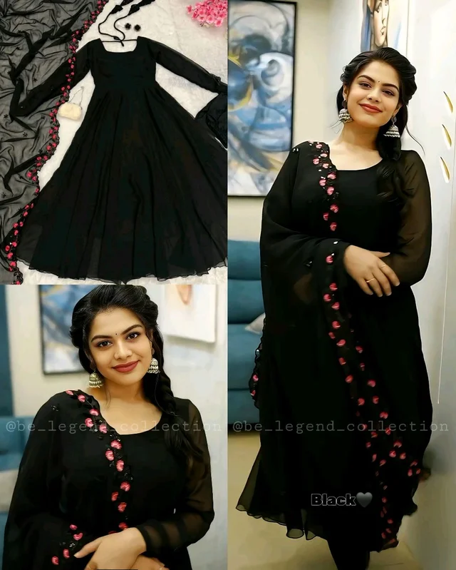 Elegance with Modern Exclusive Anarkali Design 🌸 - XL