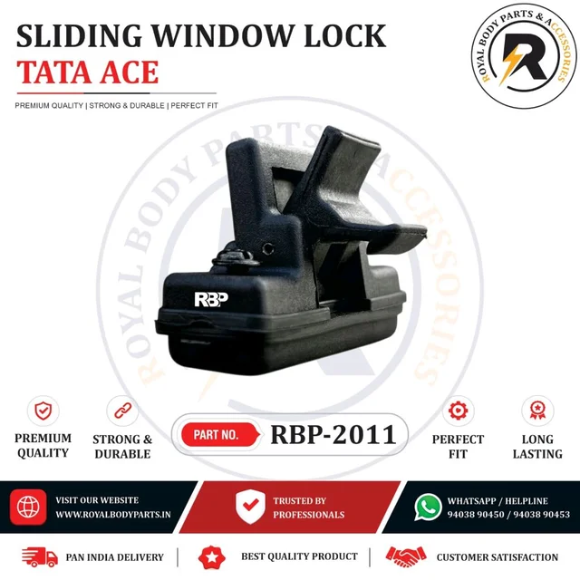 Royal Body Parts And Accessories Sliding Window Lock Tata Ace