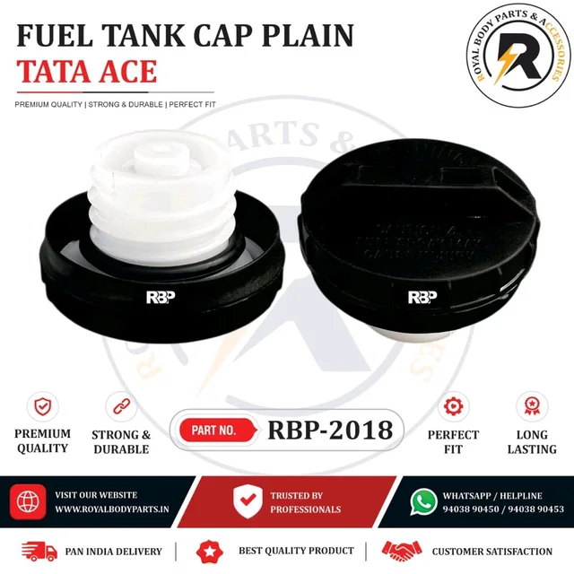 Royal Body Parts And Accessories FUEL TANK CAP PLAIN TATA ACE
