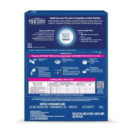 Lactogen Pro 1 Powder, Infant Formula Up To 6 Months With Probiotic And Prebiotics, Bag-In-Box Pack, 400g