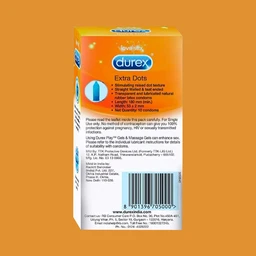 Durex Extra Dots Condom